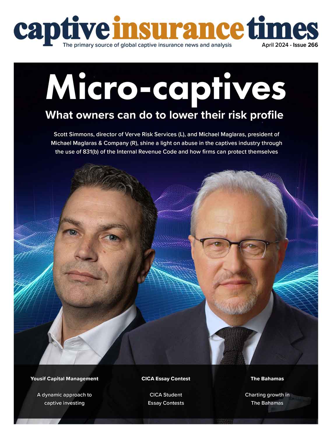 Captive Insurance Times issue front cover