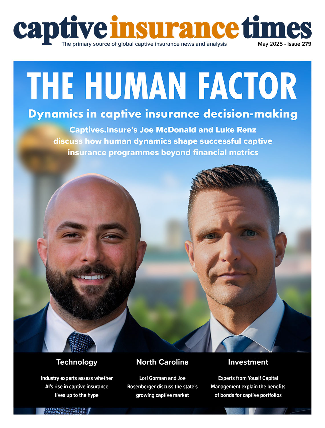 Captive Insurance Times issue front cover